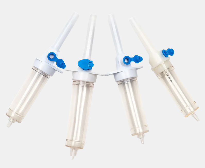Vari accessori per infusione